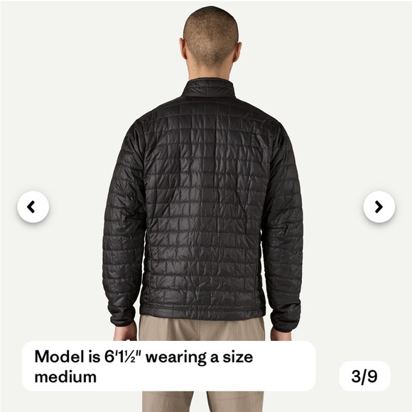Men's XL Patagonia nanopuff jacket - Picture 2 of 10